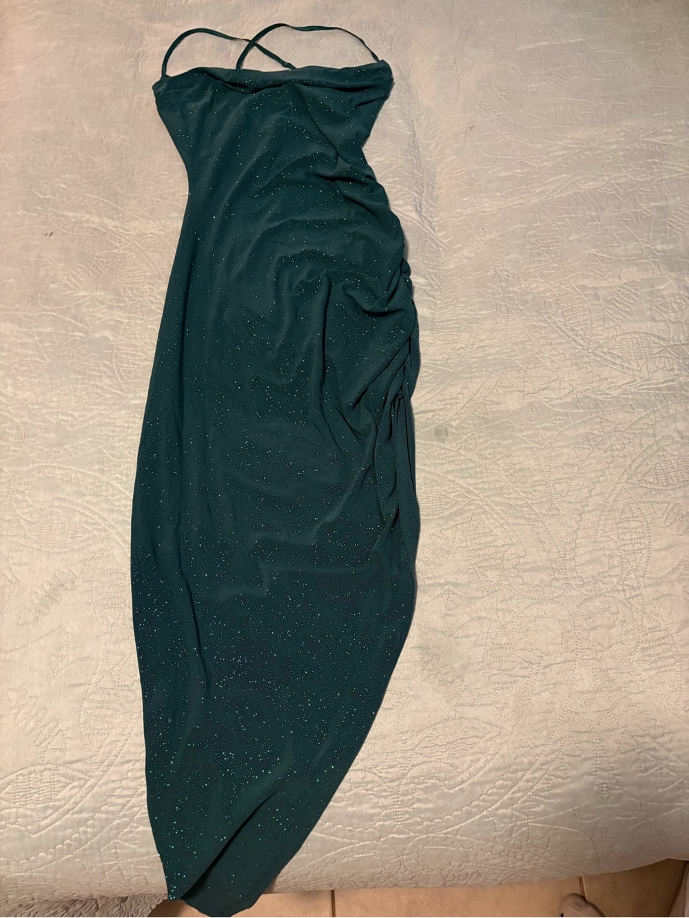 Windsor- Emerald Green Sparkle Dress
